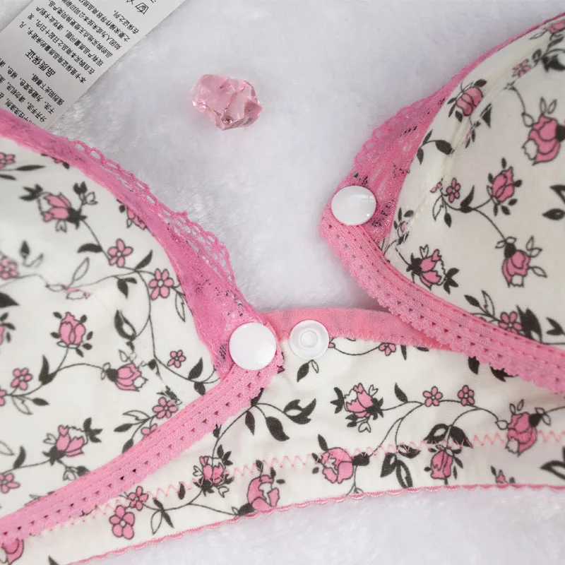 Пуш-ап хлопковый бюстгальтер для кормящих мам бюстгалтеры без проволоки