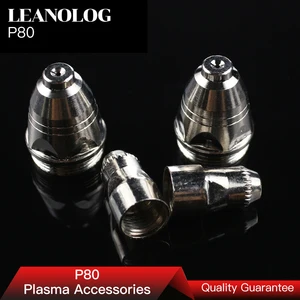 Наконечники и расходные материалы P80 20 шт., аппарат для плазменной резки, 80 А, 100 А, CUT80 CUT100 и WSM