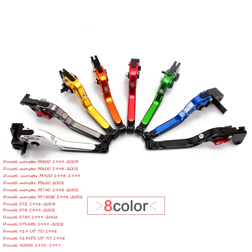 

CNC Aluminum motorcycle brake clutch levers for ducati monster M400 M600 M620 M750 M900 900SS ST2 m 400 600 620 750 900