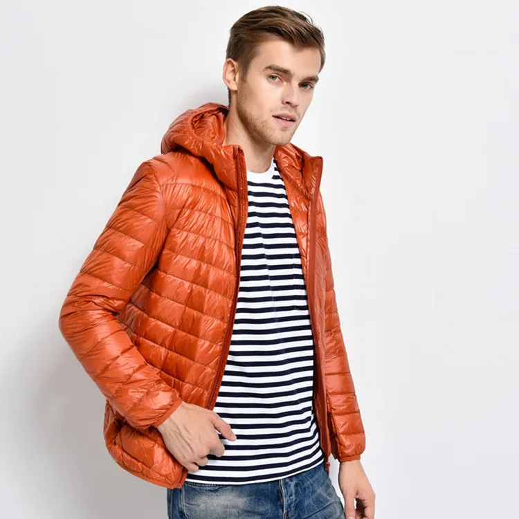 CIVICHIC для мужчин новая мода ультра светильник пуховая куртка теплая зимняя одежда