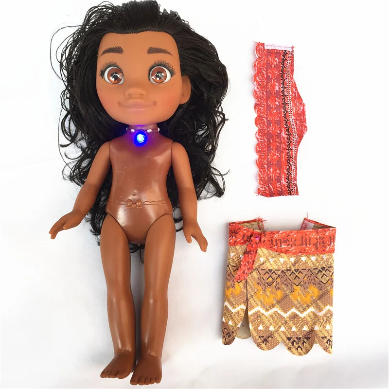 35 см Moana цифры мультфильм музыка Моана переговоры поют как далеко я буду идти свет