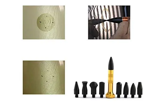 Инструмент для удаления вмятин в автомобиле алюминиевая ручка с винтовыми