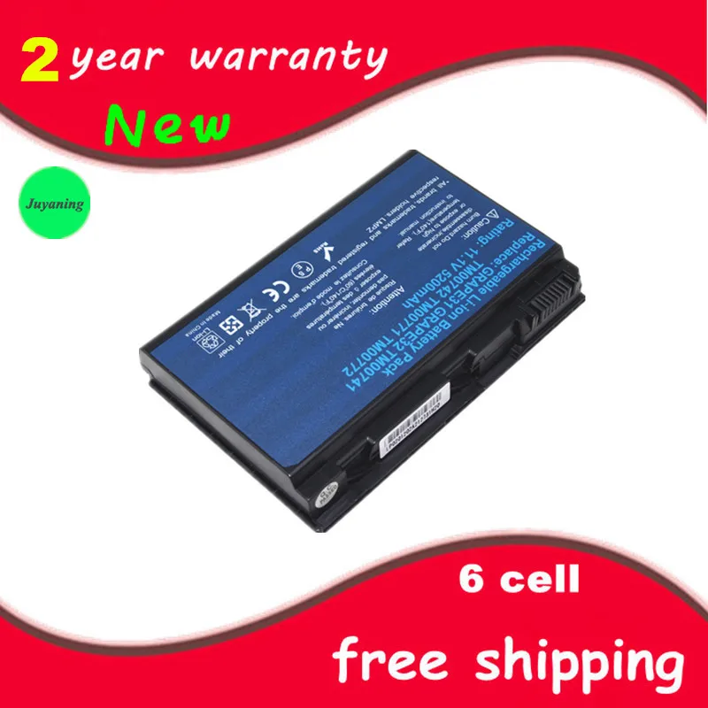 Аккумулятор для ноутбука LC. BTP00.005 CONIS71 BTP00.006 LIP6219VPC LIP6232CPC Acer Extensa 7620 7620G 5210 5220|laptop