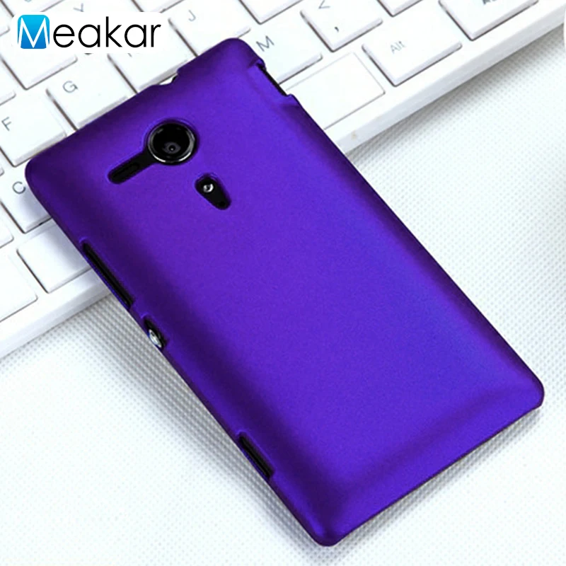 Матовая Пластик Coque 4.6For sony Xperia Sp чехол для sony Xperia Sp M35H C5302 C5303 C5306 телефона чехол-лента на заднюю панель