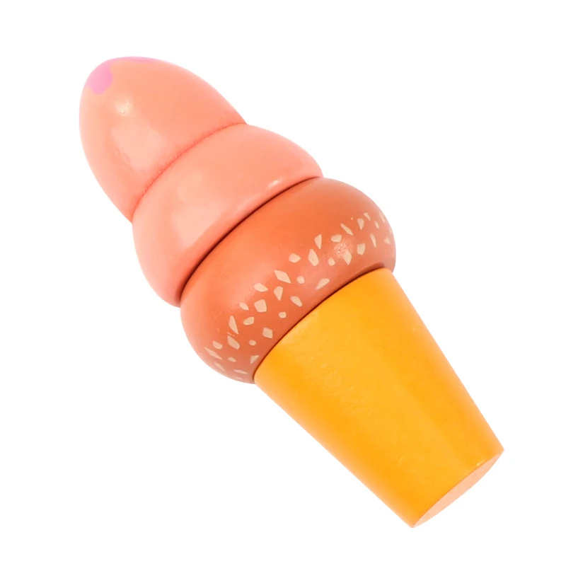 Деревянные игрушки для ролевых игр магнитные Соединенные фрукты/овощи детские