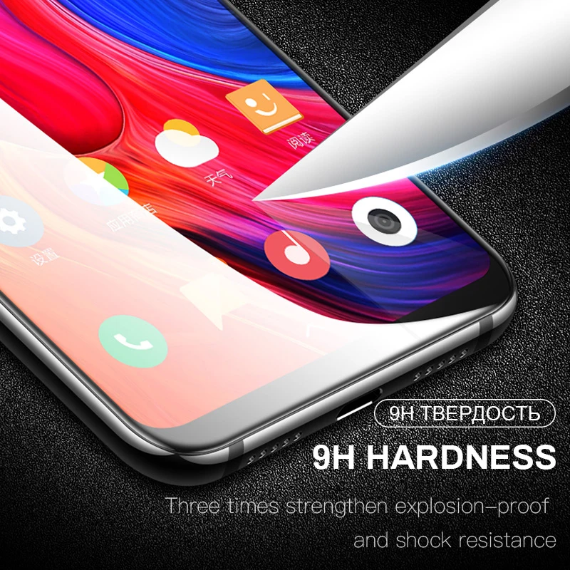 Защитное стекло для Xiaomi Mi 8 Lite закаленное 9D A2 полное покрытие клея Ksiomi Xiami A2Lite
