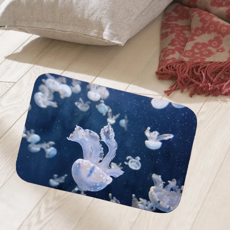 40x60cm floor mat hallway doormat suede Welcome entrance door mat anti-slip water Water absorption carpet Koala horse cow print