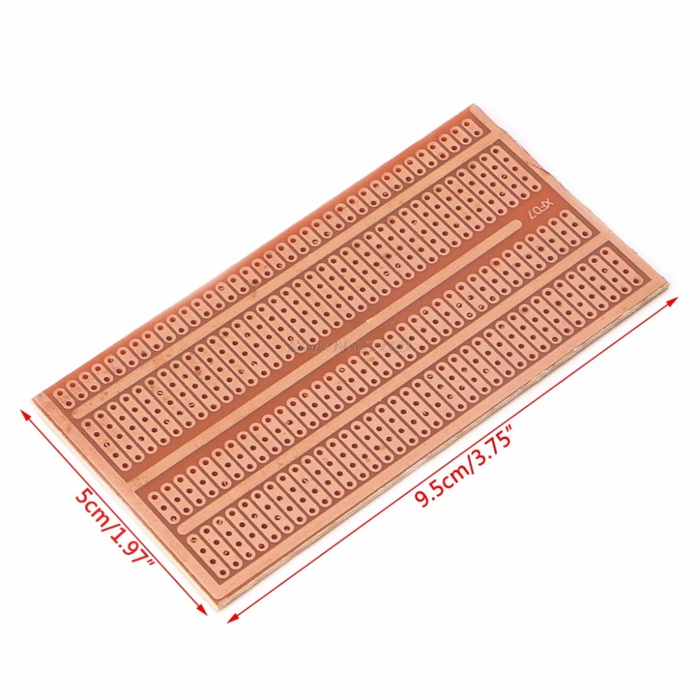 10 шт. 5x9 5 см DIY печатная плата для прототипа универсальная Матрица экспериментов