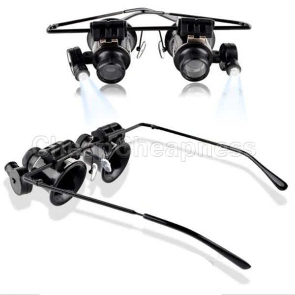 Увеличительное стекло для ремонта ювелирных изделий 20х увеличительное со