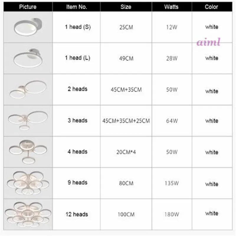 Потолочная лампа светодиодная для гостиной спальни с дистанционным