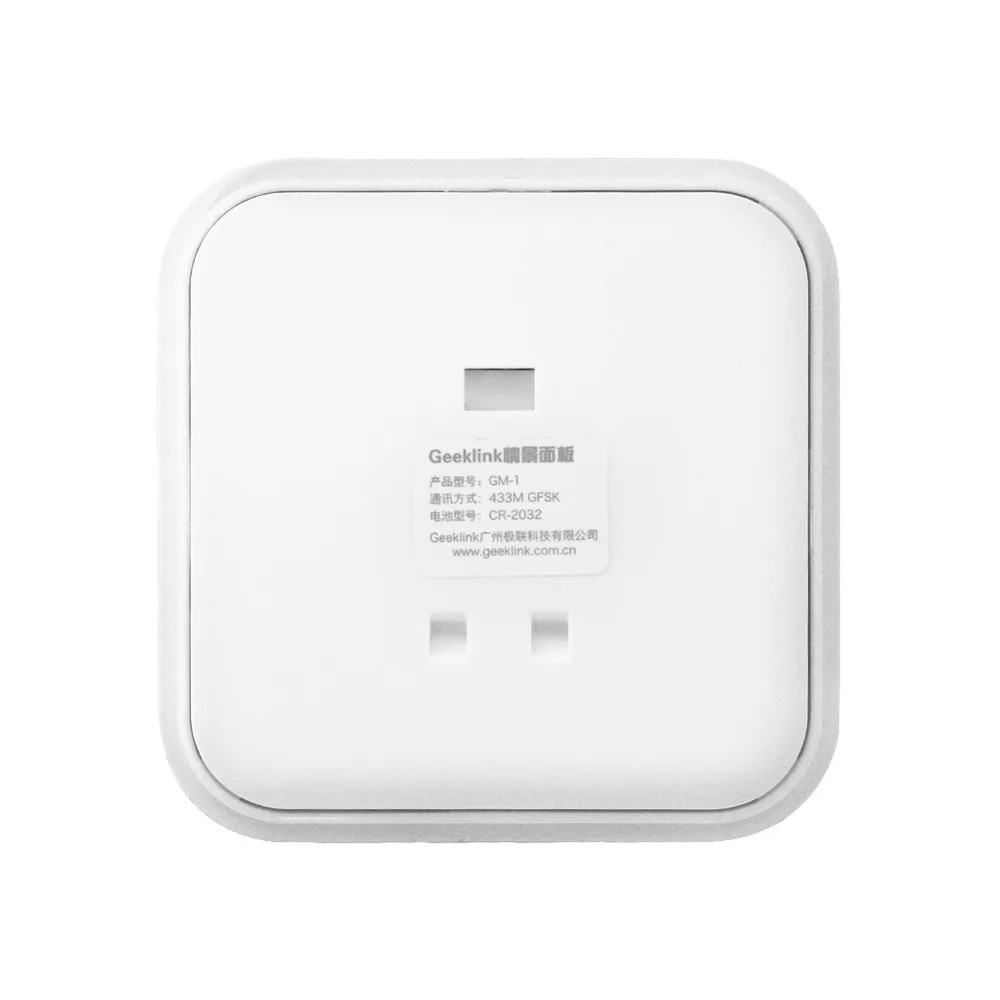 Smart Home 1 Gang Scene Panel Light Switch Geeklink Remote Control Wireless Feedback Touch Controller Alert Alarming | Электроника