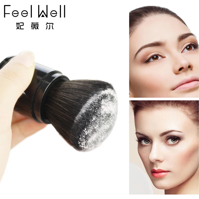 Профессиональные выдвижные кисти для макияжа Feel Well основы пудры румян