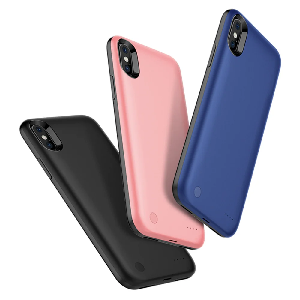 3800 мАч Расширенный телефон батарея мощность Чехол для iPhone x резервный источник