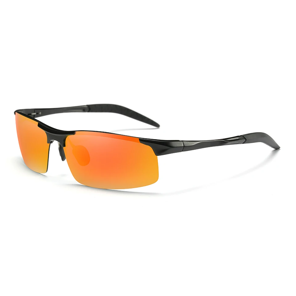 Black Red Elitera Алюминий Фирменная Новинка поляризационные Солнцезащитные очки для женщин Для мужчин модные Защита от солнца Очки Путешествия вождения мужские очки Óculos Gafas де так E8177 - Цвет линз: Black Red