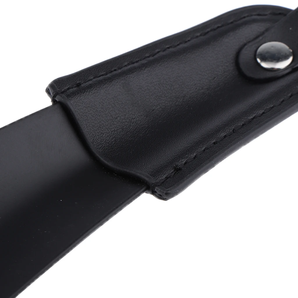 

Hot Stainless Steel Shoe Horn Spoon Black Brown Shoes Lifter Portable Shoehorn Lifter Shoehorn