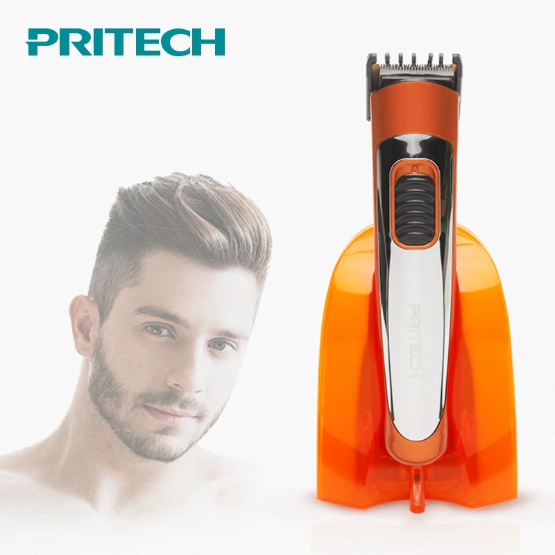 Портативный перезаряжаемый машинка для стрижки волос PRITECH профессиональный