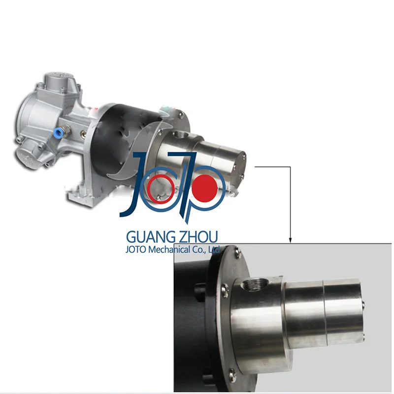 

10CQB-5 180w 0.5Mpa stainless steel Magnetic gear pump Pneumatic motor