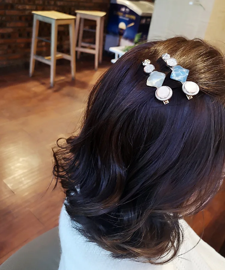 Корейские винтажные шпильки для волос в виде макарон женская заколка девочек