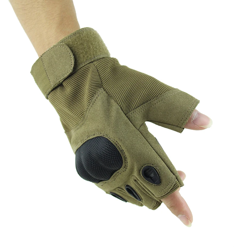 Перчатки для охоты на полпальца военные тактические перчатки стреляющая