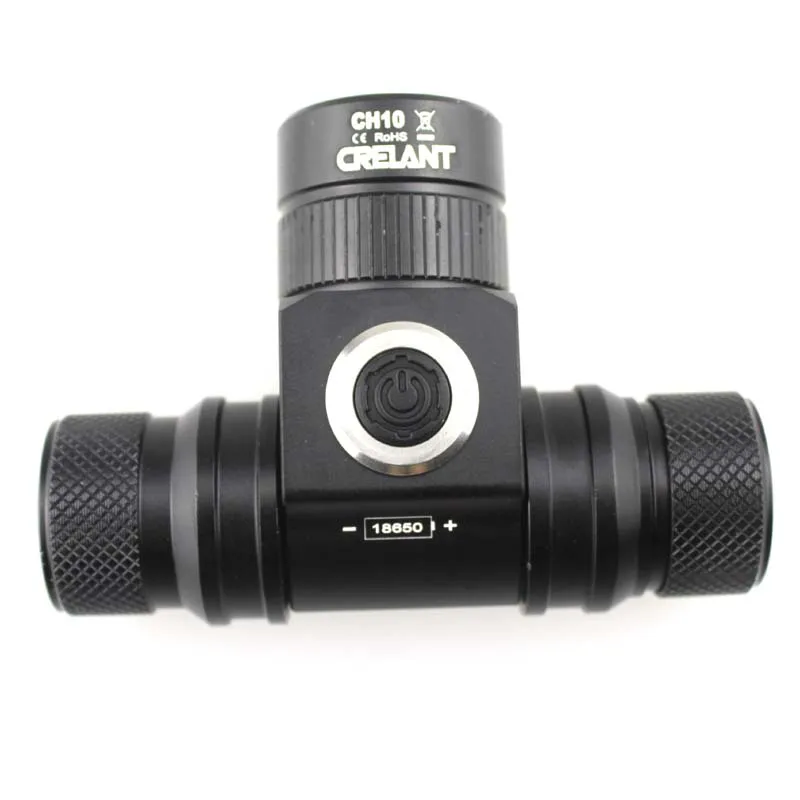 Светодиодный налобный фонарь CRELANT CH10 CREE 460lm 1x186502xCR123A|led headlamp car|led cree headlampled rechargeable |