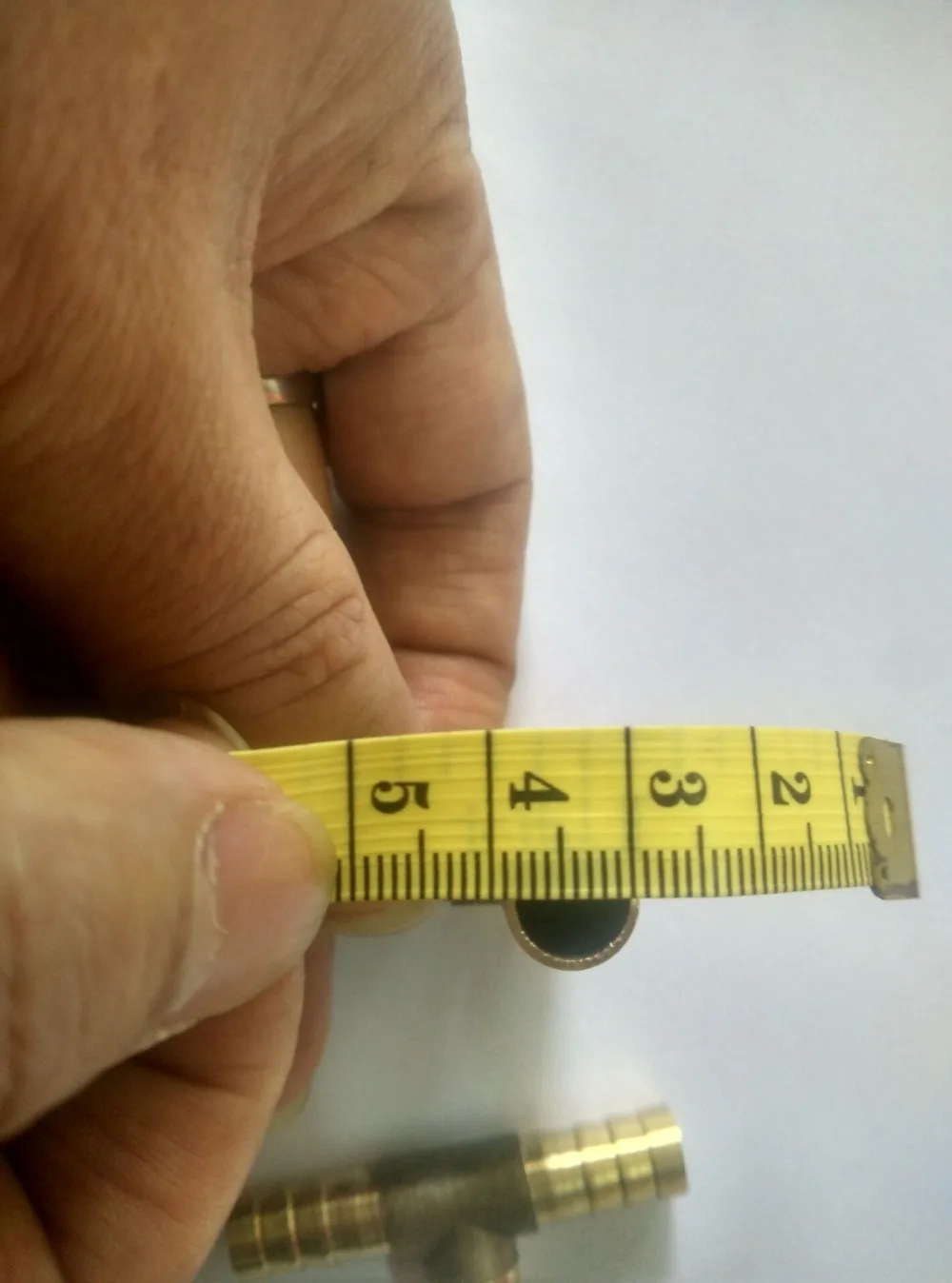 10 мм полностью медный 3-полосный соединитель для труб тройник газовый кемпинга