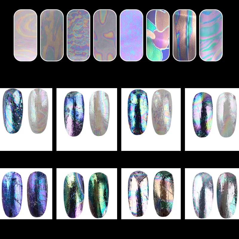 1 шт. звездное небо оболочки дизайн ногтей перевод рисунка фольги бумага лак для