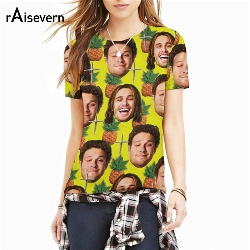 Футболка с 3D принтом ананаса экспресс доставка футболка Джеймс Франко и сет