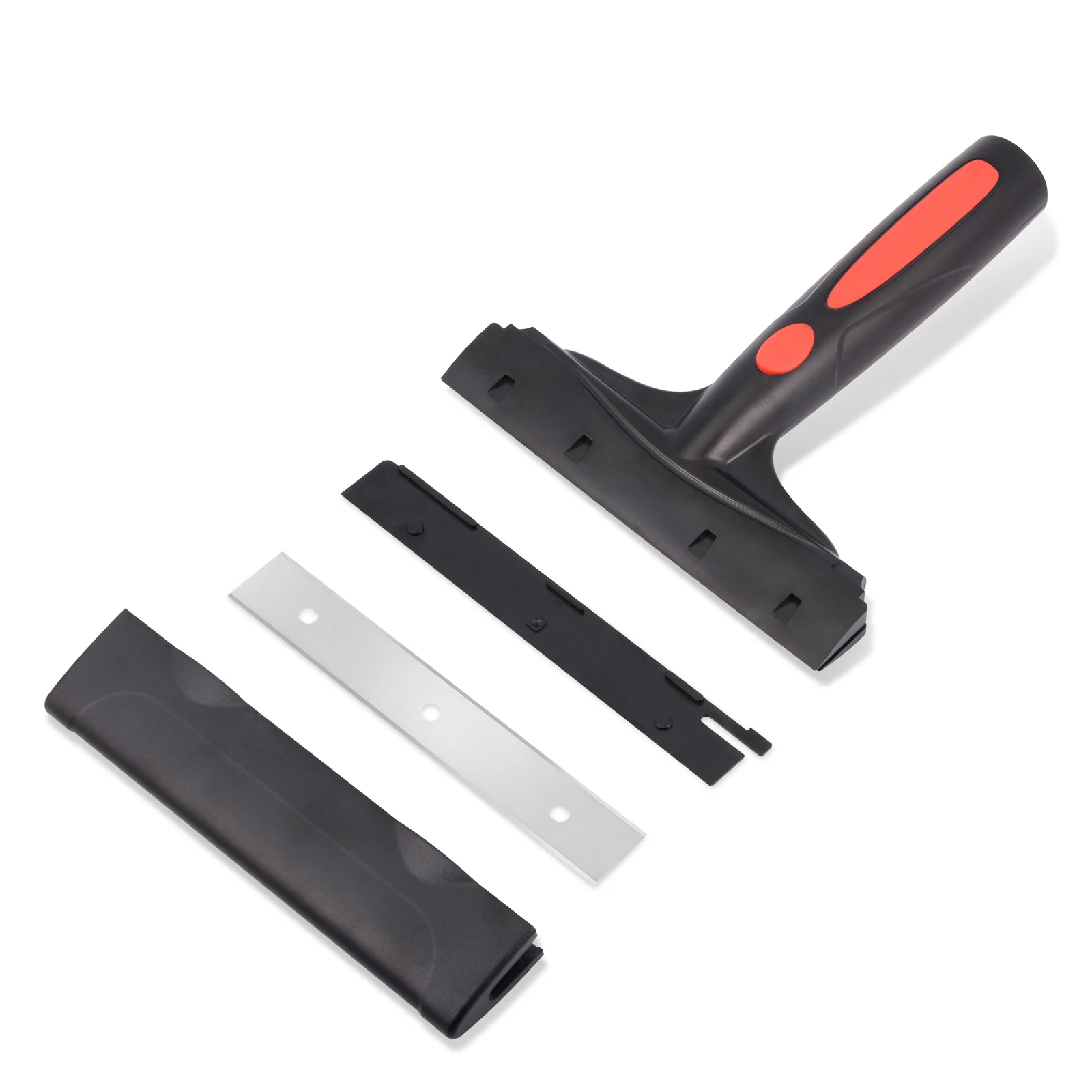 

EHDIS Vinyl Wrap Car Carbon Foil Film Handle Rubber Glue Remover Scraper Squeegee Blade Auto Wrapping Sticker Accessories tools
