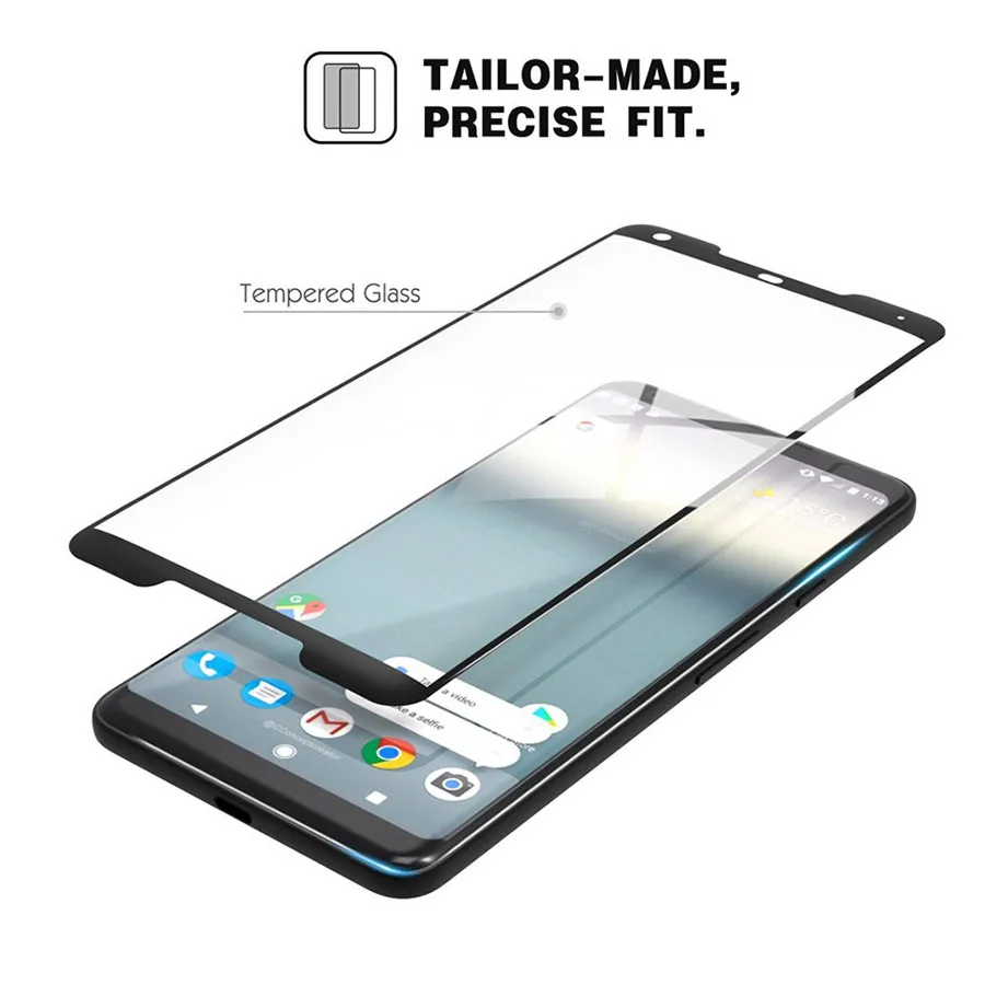 3D изогнутое закаленное Высокопрочное Стекло для Google Pixel 3 Защита экрана размера XL