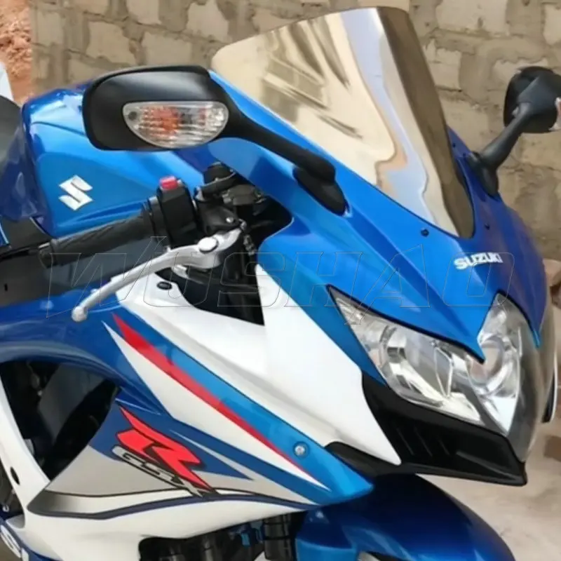 Chrome Мотоциклетное ветровое стекло Ветер Экран для 2008 2009 2010 Suzuki GSX-R600 GSXR600 GSXR750 GSX-R750 GSXR GSX-R 600 750 K8 K9 L0 - Цвет: Chrome