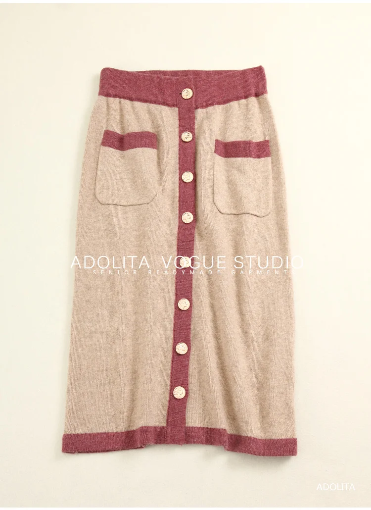 Качество леди юбка костюм моды свитер | Женская одежда