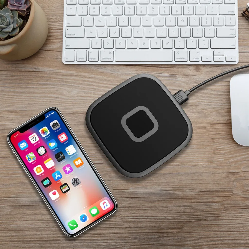 Fast Wireless Charger Stand 7.5W Compatible For iPhone X/10W X XR XS Max Samsung Note 9 S9 S8 Plus iaomi mi Mix 2s | Мобильные