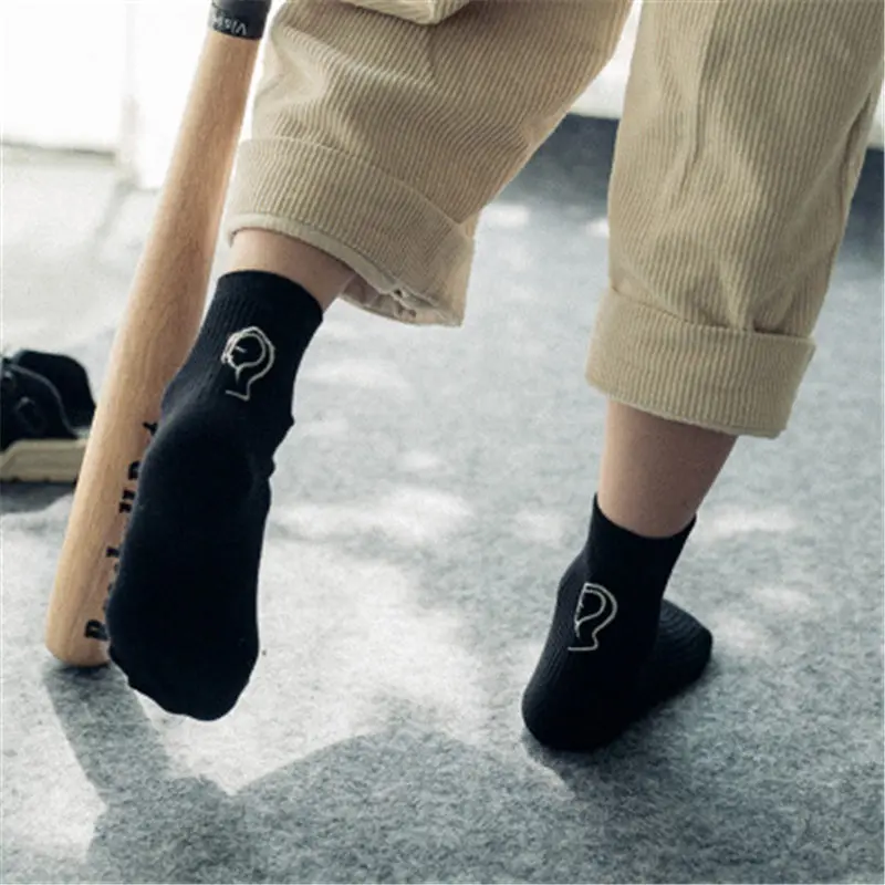 Мужские светящиеся носки 12 созвездий модные тенденции хлопковые хорошая