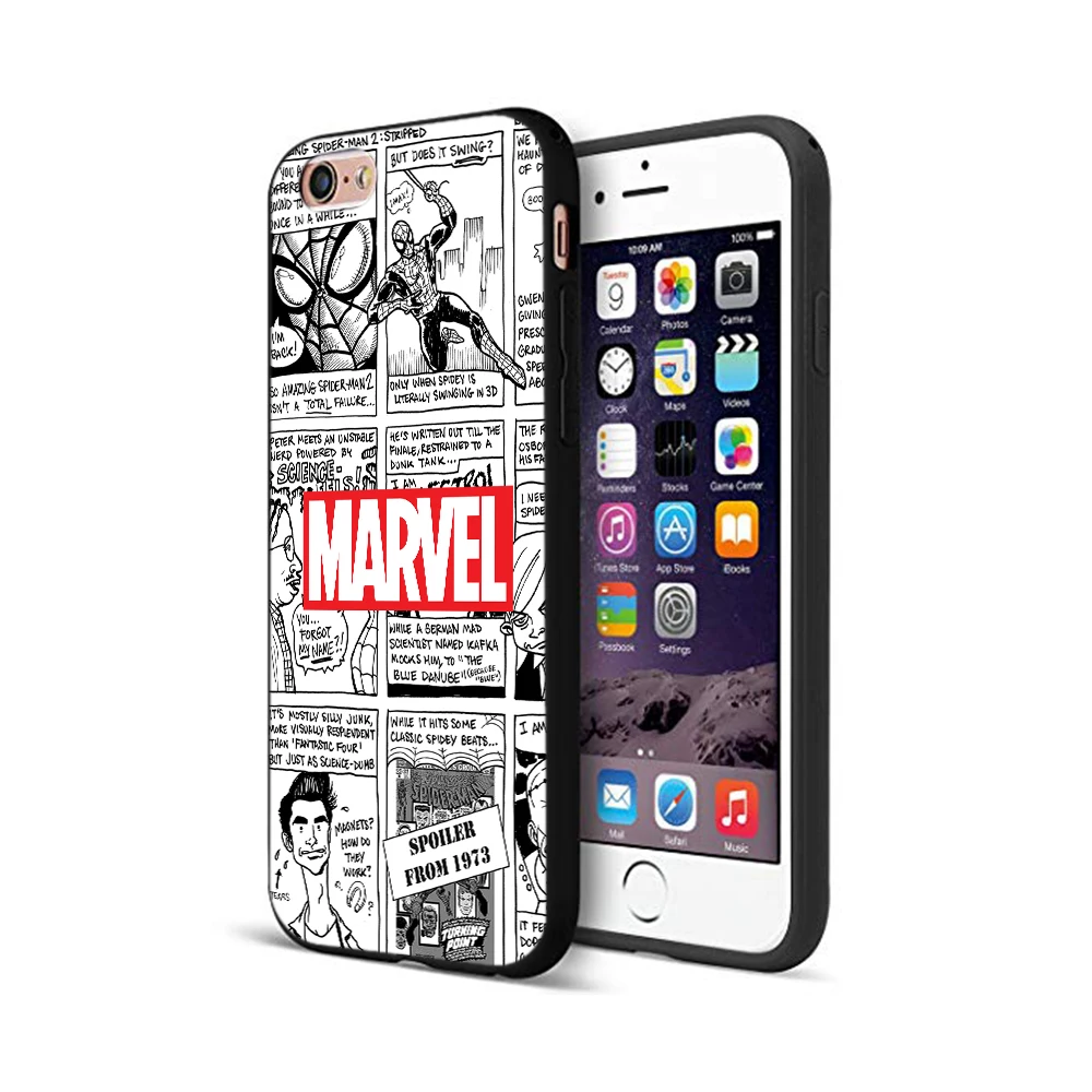 12783 Черный ТПУ чехол для iphone 5 5S se 6 6s 7 8 plus x 10 XR XS MAX силиконовый чехол Marvel мстители капитан Железный человек танос - Цвет: 12783