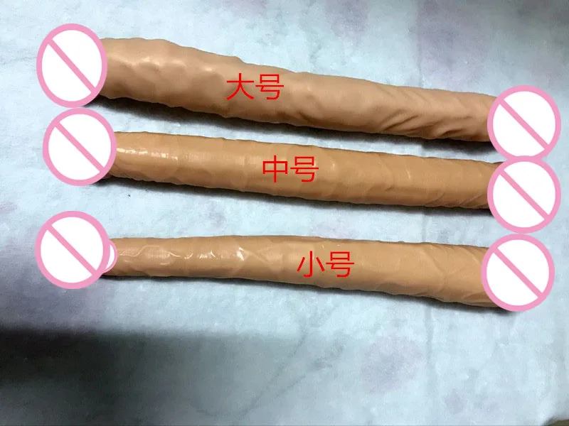 Большой двойной фаллоимитатор 3 размера на выбор для пениса реалистичный мужчин