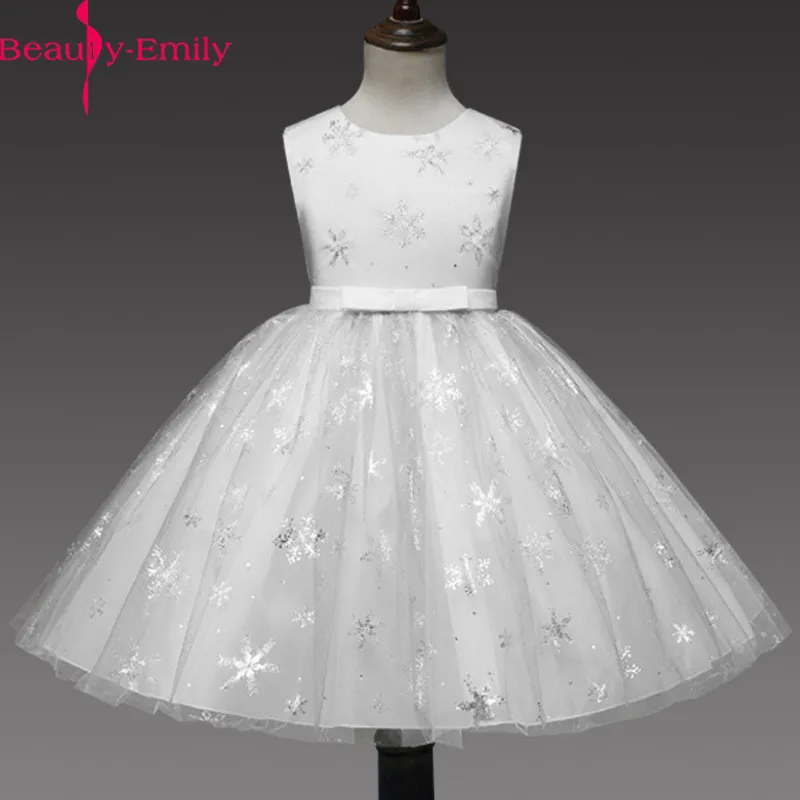 Красивое бальное платье на бретельках без рукавов Emily с настоящим фото, фатиновое платье с цветочным узором для девочек на свадьбу, красные детские вечерние платья с аппликацией