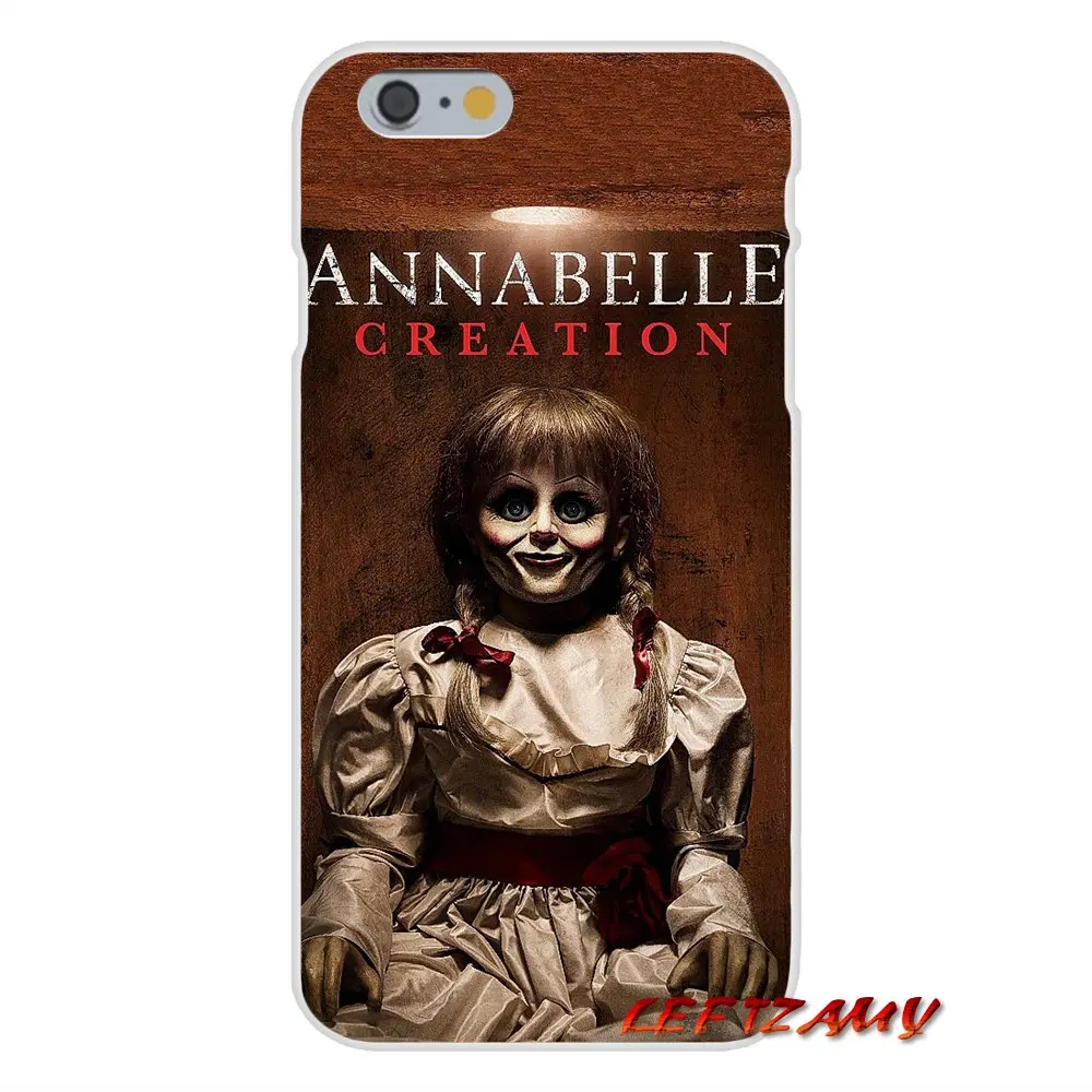 Аксессуары чехлы для телефонов iPhone X 4 4s 5 5S 5C SE 6 S 7 8 Plus horror Annabelle Creation 2017 | Мобильные