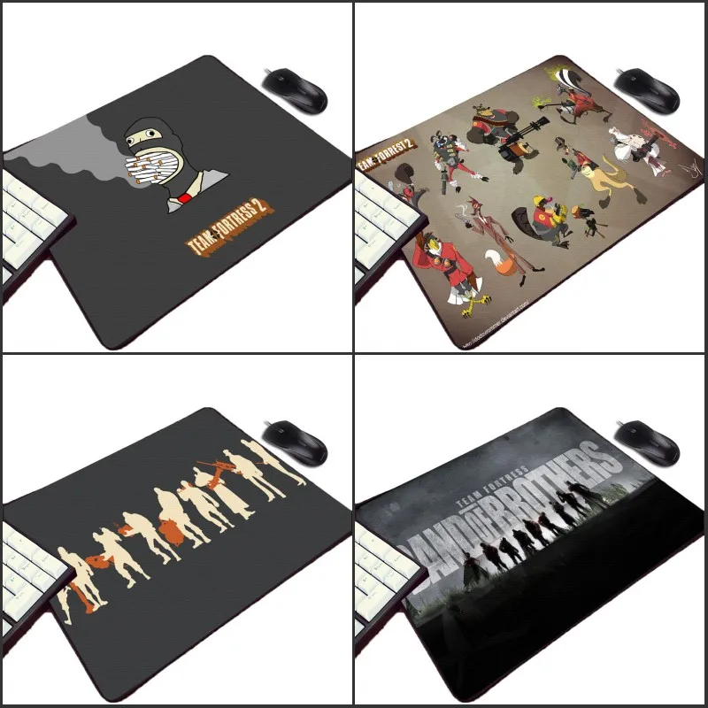 Mairuige So Funny Game Patter Team Fortress 2 Fps Gaming Computer Mouse Pad for Gamer Player Small Rubber Table mousepad Mats