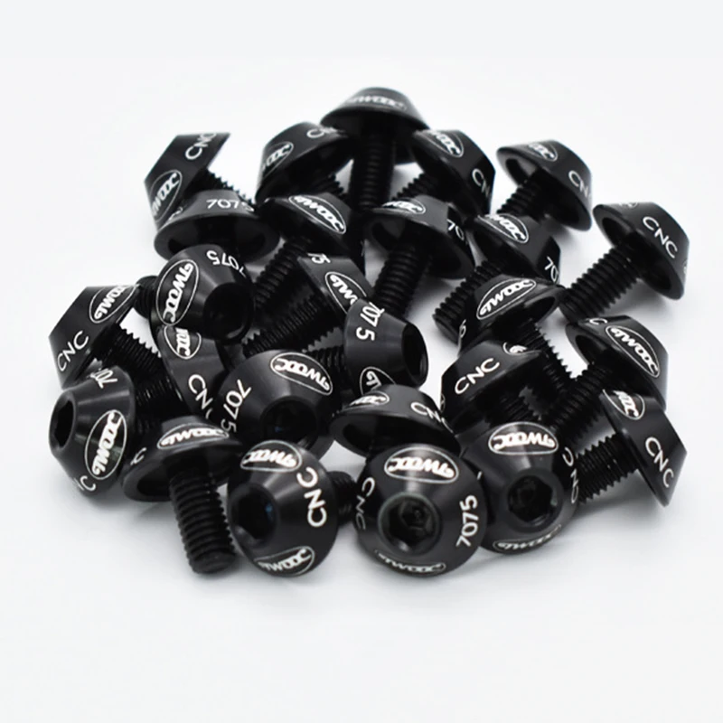 2 шт./лот держатель для бутылки с водой велосипеда болты M5 * 10 мм винты из