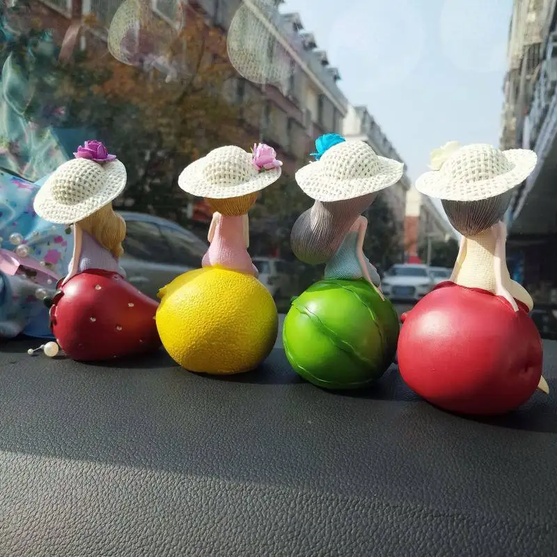 Полимерные украшения для автомобиля милые улыбки девушек украшение из серии
