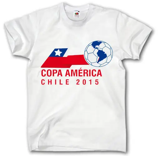 COPA Америка Чили 2015 футболка футбол FUTBOL CAMISETA Летняя мужская модная удобная |