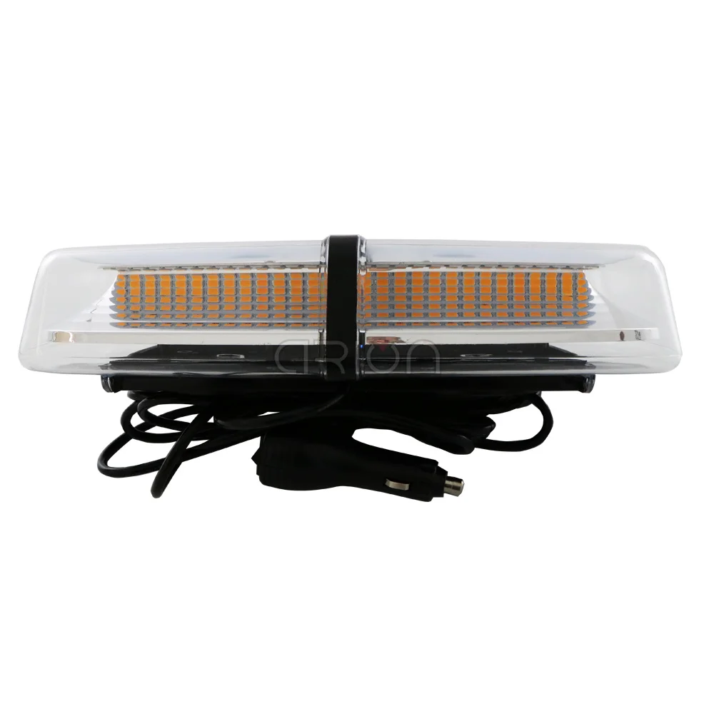 Crion Новые 72 светодиодный 5730 SMD автомобиля светящийся строб для машины, аварийный светильник AC/DC 12V 24V СВЕТОДИОДНЫЙ грузовик полицейские, пожарные Аварийные огни Янтарный