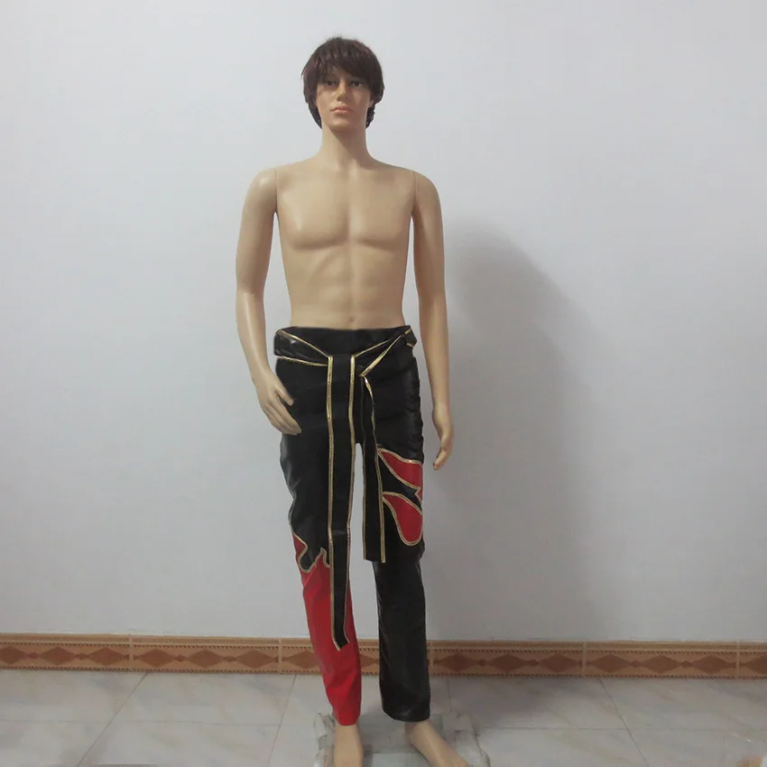 Tekken jin Kazama косплей костюм из искусственной кожи под заказ любого размера