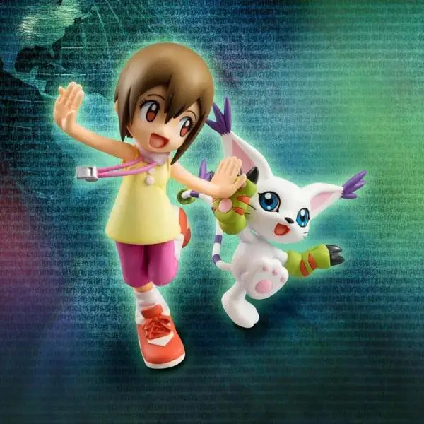 Аниме MCR 11 см Цифровой Монстр Yagami Hikari Tailmon Фигурки игрушки коллекция кукла