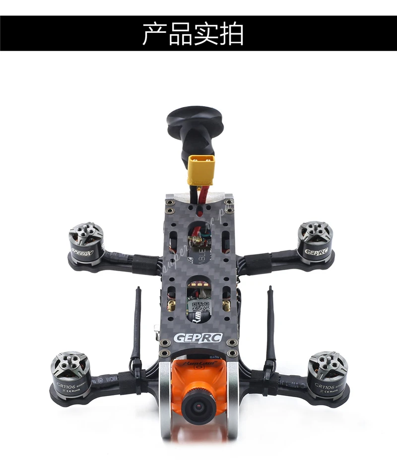 Geprc GEP-CX Cygnet 115 мм 2 дюйма RC FPV гоночный Дрон стабильный F4 0A 48CH RunCam Сплит Мини 1080P HD BNF/PNP скидка 5