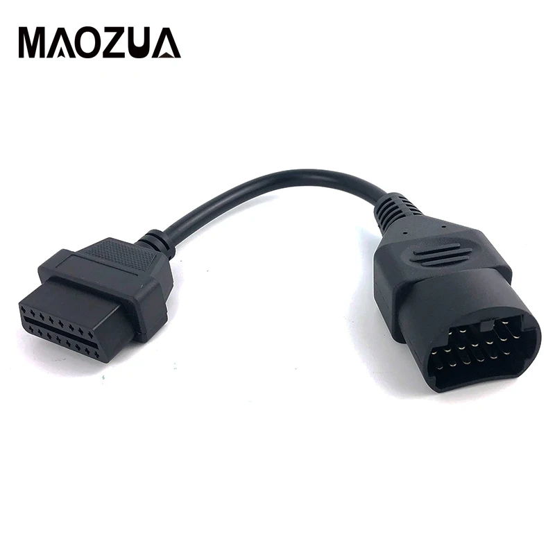 

Maozua For Mazda 17Pin to 16Pin OBD2 OBD II Cable Connector cable for Mazda 17 Pin Connect adapter