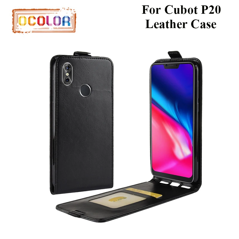 Ocolor для Cubot P20 Filp PU бизнес кожаный чехол держатель кредитной карты кошелек сумка 6