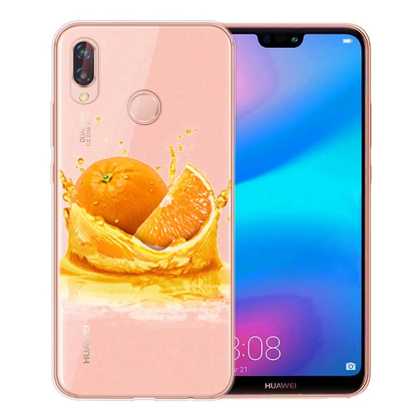 Case For Huawei Honor 7A 8A 8X 8C 9 10 Mate 20 P9 P10 lite/P8 Lite Y5 II Nova 3 Soft Paint TPU Fruit pattern Cover AC656 |