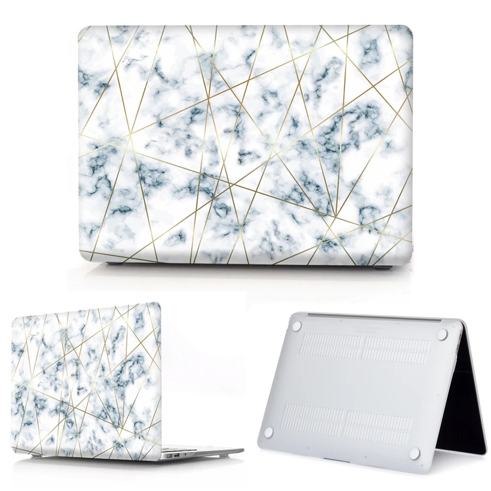 Мраморный чехол для ноутбука Mac Book Pro 13 A2159 Pro retina 11 12 13 15 Touch Bar для macbook Touch ID Air 13 A1932+ клавиатура Covery