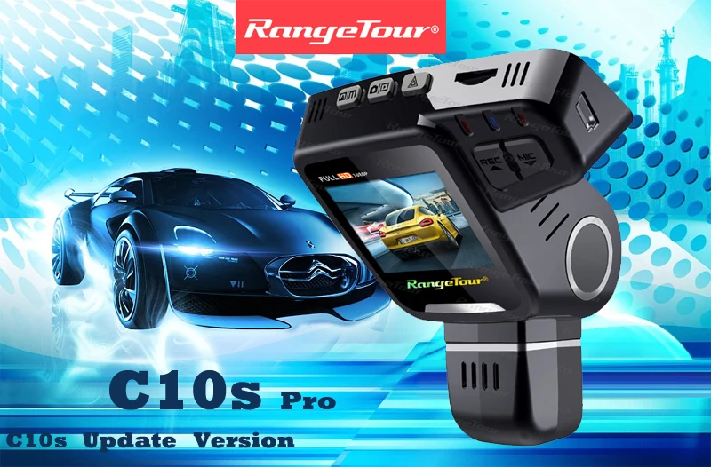 Внешний gps регистратор C10s Pro Dash Cam Novatek 96650 Автомобильный видеорегистратор Full HD 1080P приборная панель 170 градусов видео регистратор